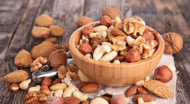 آجیل برای افزایش قدرت